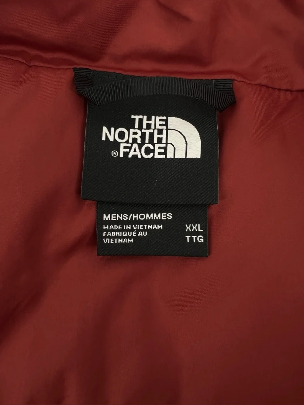 The North Face Men’s Aconcagua 2 XXL Down Vest Brick House Red New Authentic